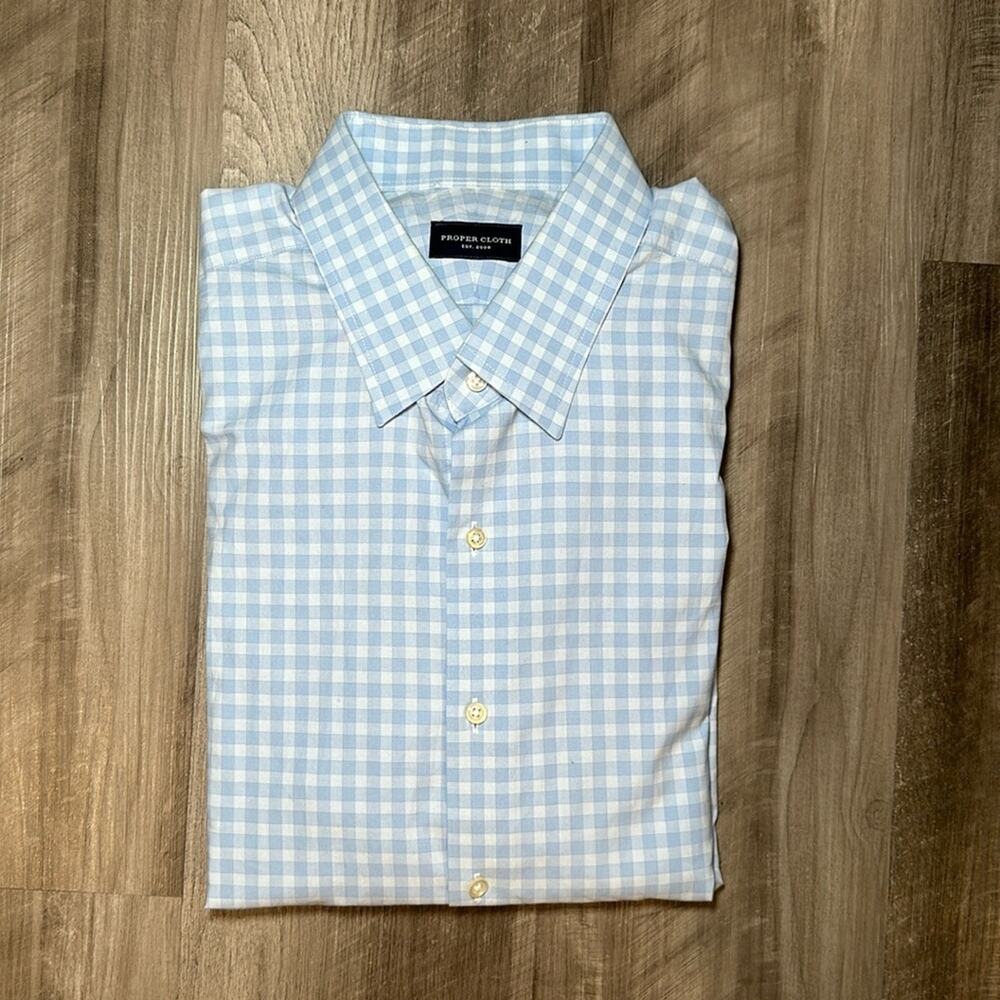 Proper Cloth French Cuff Long Sleeve Button Down - 2XLT